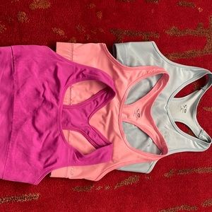 3 Women’s Racer-Back Sports Bras